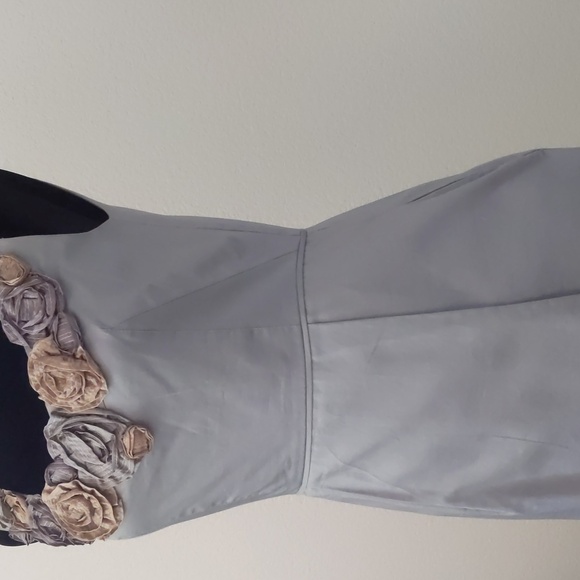 BARASCHI for ANTHROPOLOGIE Slate shift dress size 4 with pockets! - Picture 9 of 11